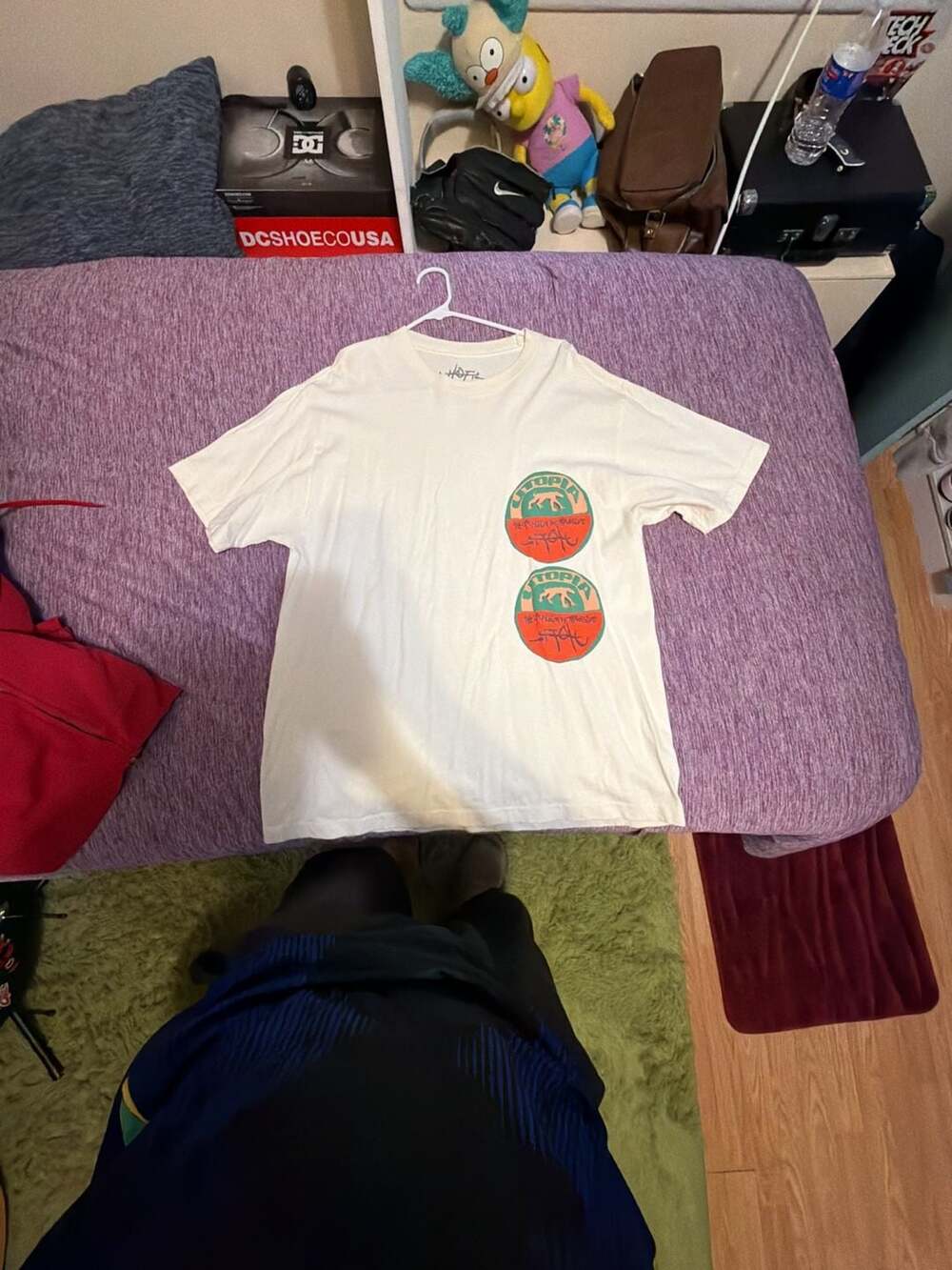 Travis Scott Utopia B3 White Tee